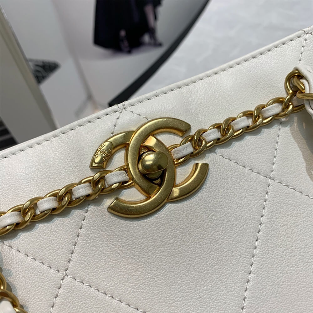 Ch*el small shopping bag