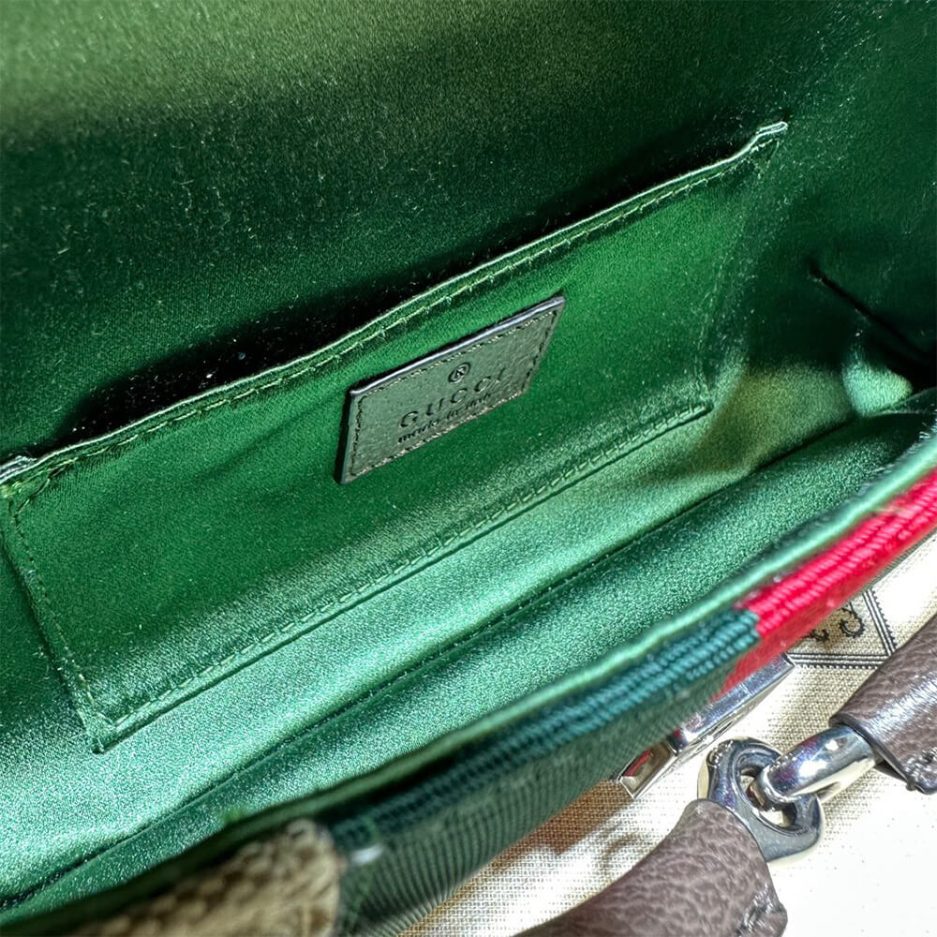 G*u*i horsebit chain small shoulder bag