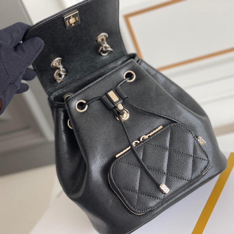 Ch*el  caviar backpack