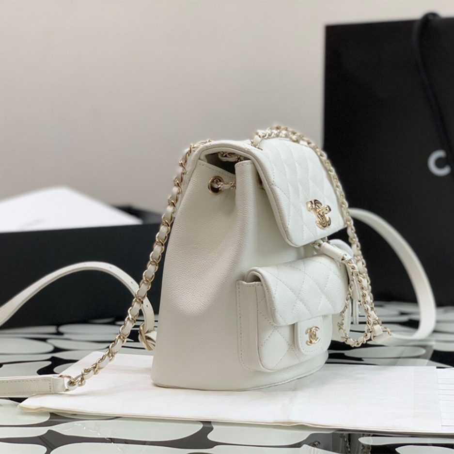 Ch*el  caviar backpack