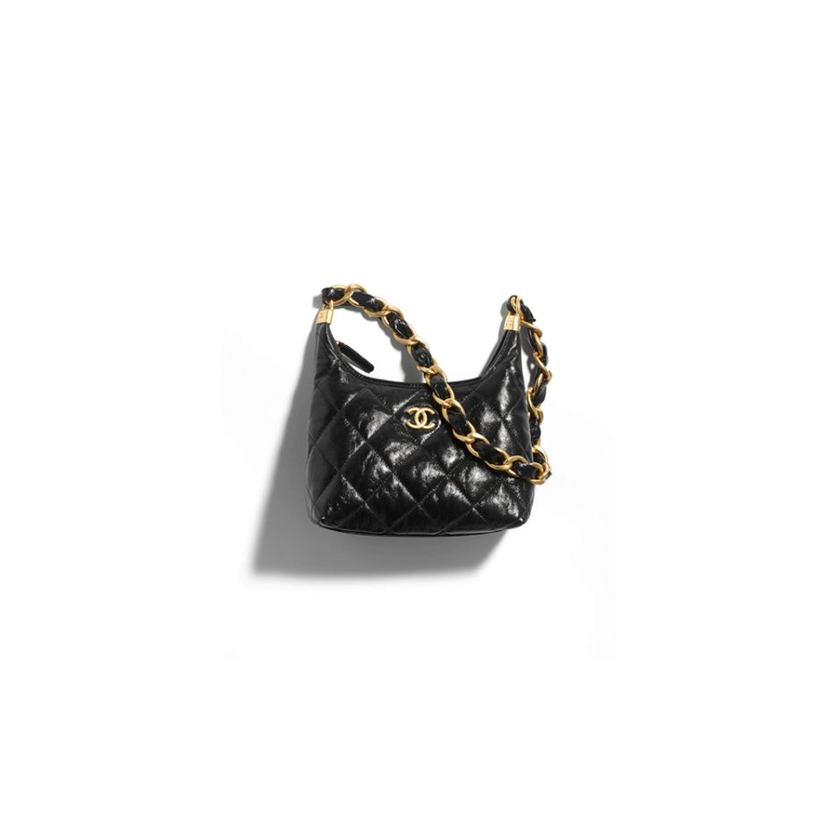 Ch*el small hobo bag