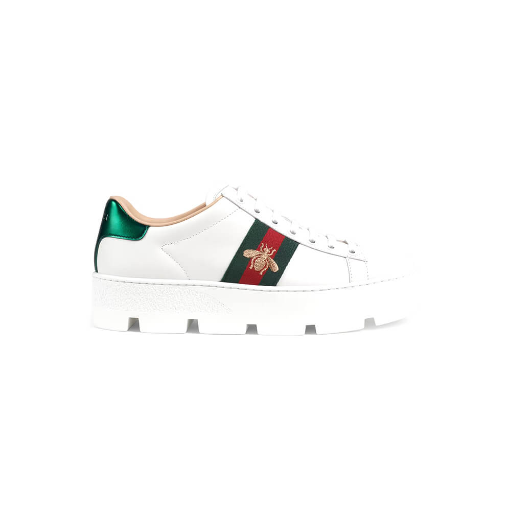 Women’s Ace embroidered platform sneaker
