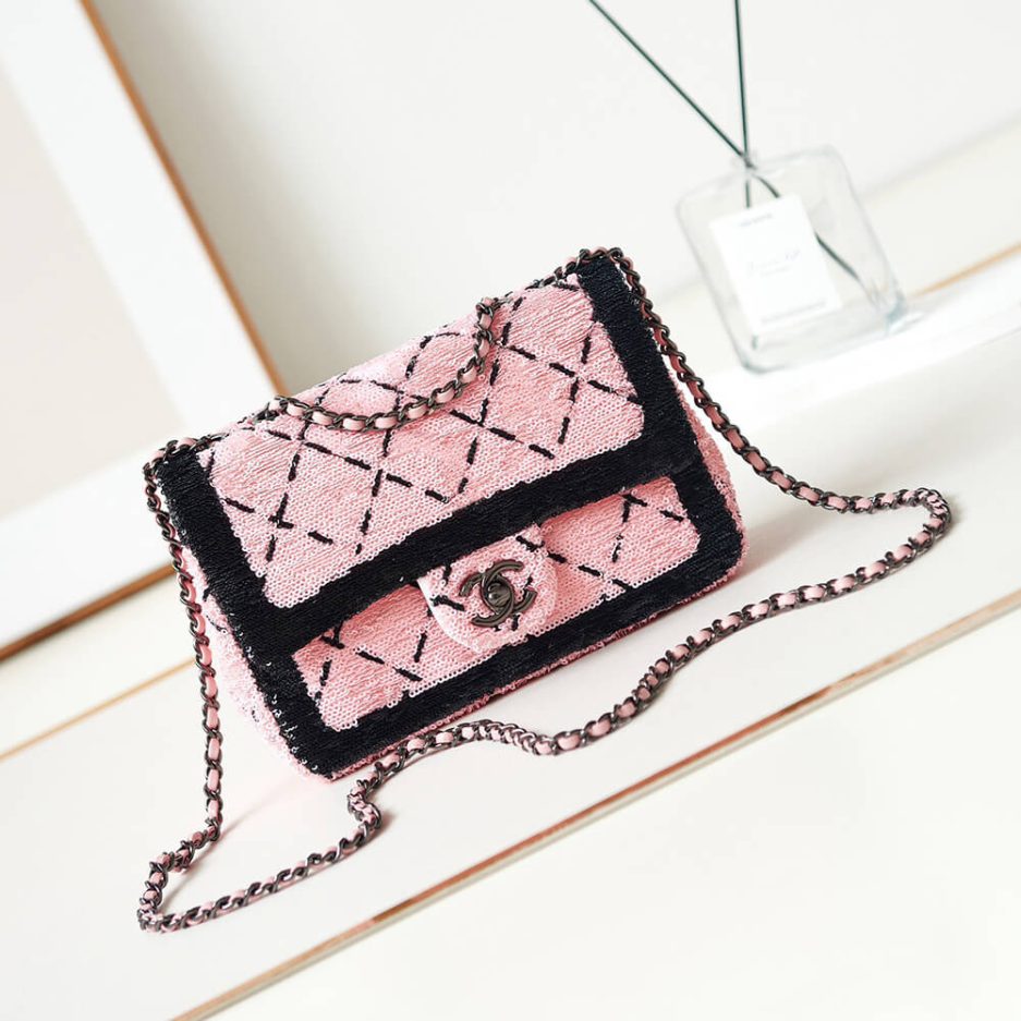 Ch*el small flap bag