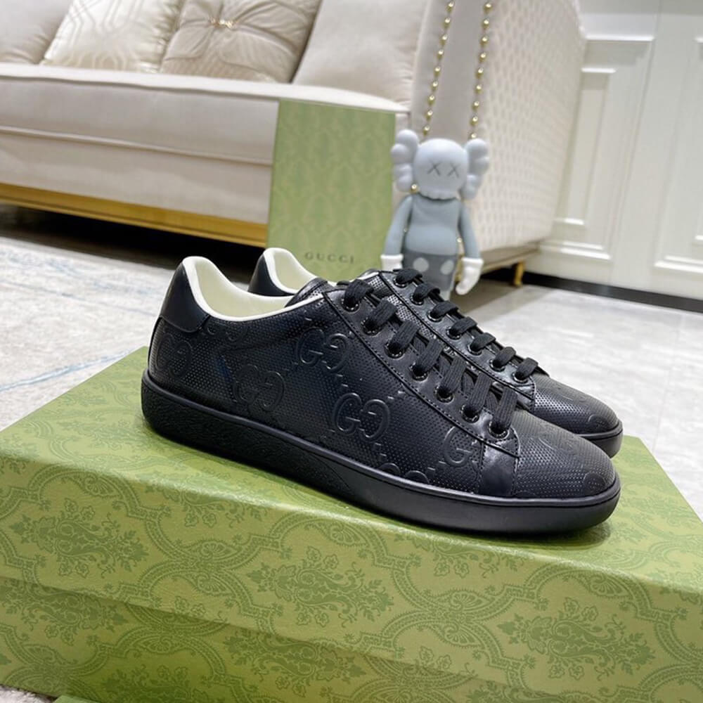 Men’s Ace GG embossed sneaker
