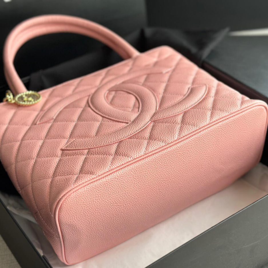 Ch*el medallion tote bag