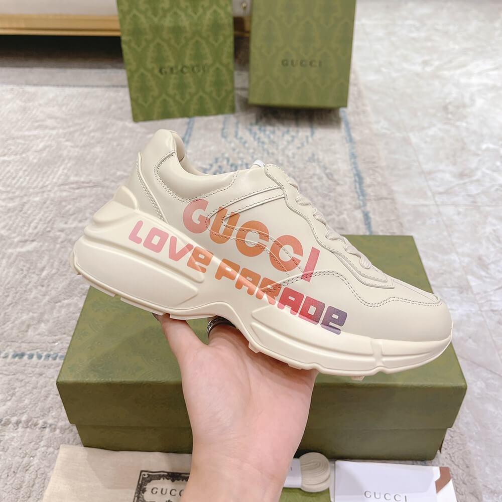 Rhyton leather sneaker