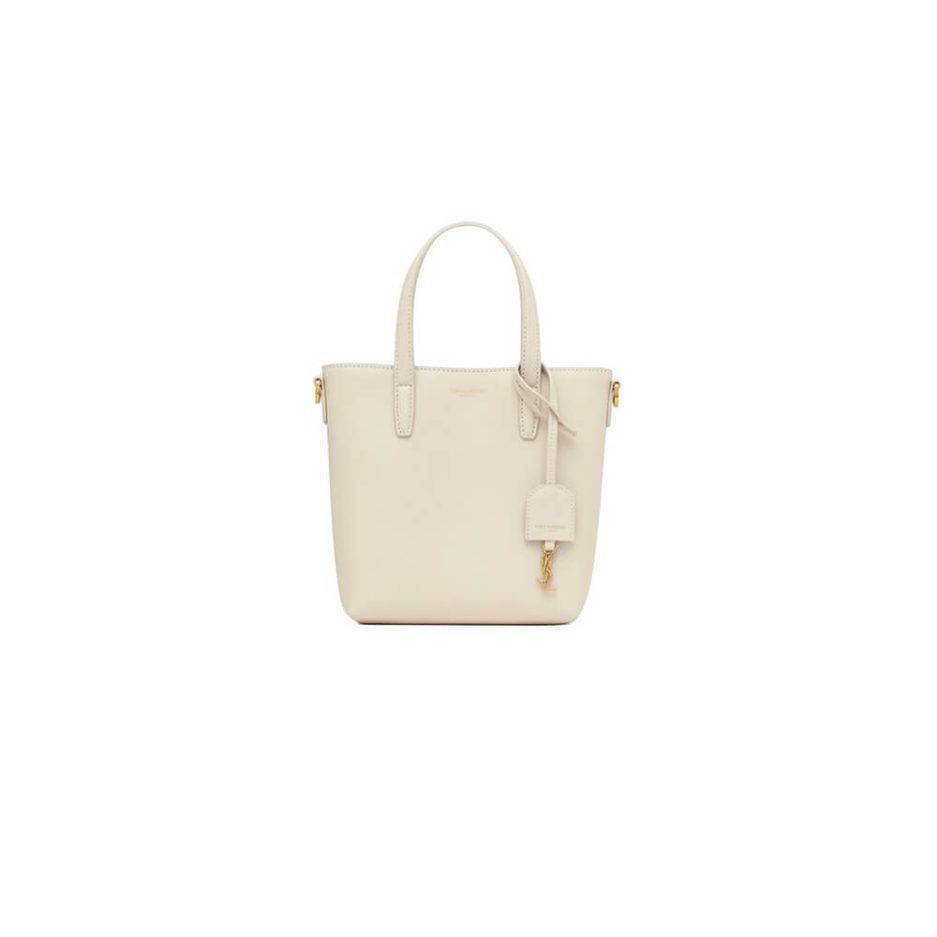 MINI TOY SHOPPING SAINT LAURENT IN BOX LEATHER