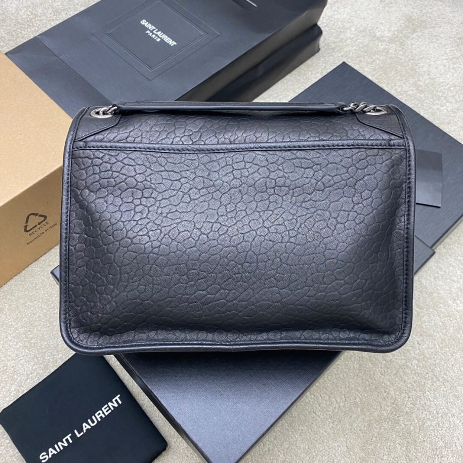YSL NIKI MEDIUM IN GRAINED LAMBSKIN