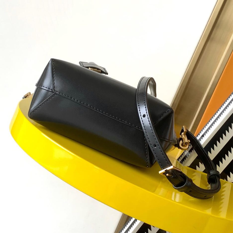 MINI TOY SHOPPING SAINT LAURENT IN BOX LEATHER