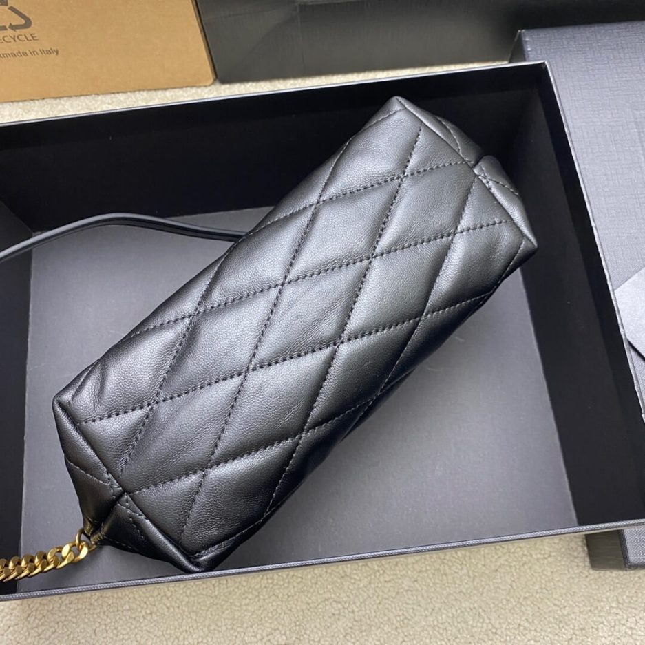 YSL MINI BAG IN QUILTED LAMBSKIN