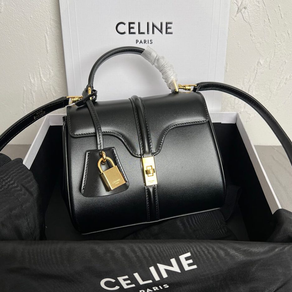 Ce**e mini 16 in satinated calfskin(high-end grade)