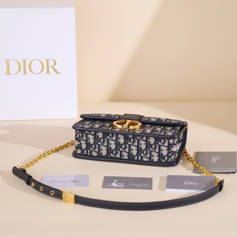 D*or 30 montaigne east-west bag with chain