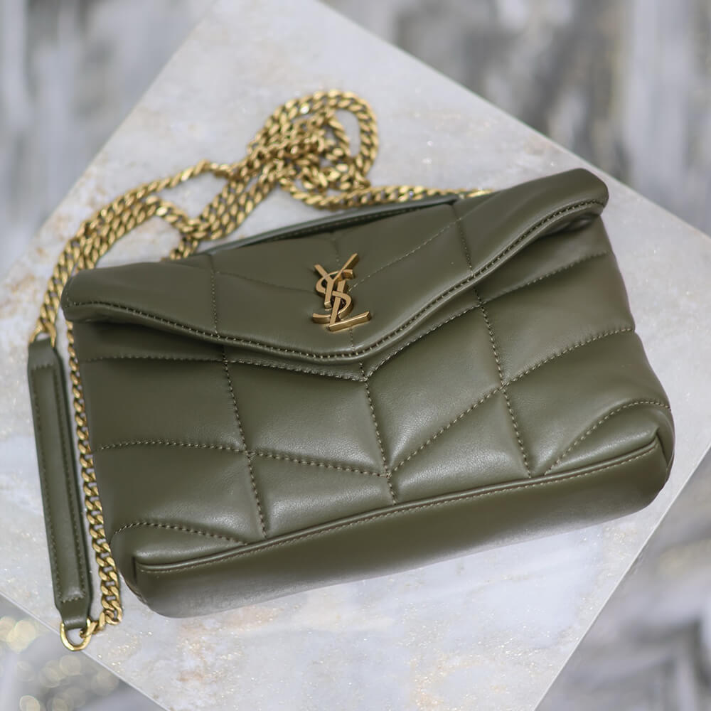 YSL Toy Puffer in lambskin