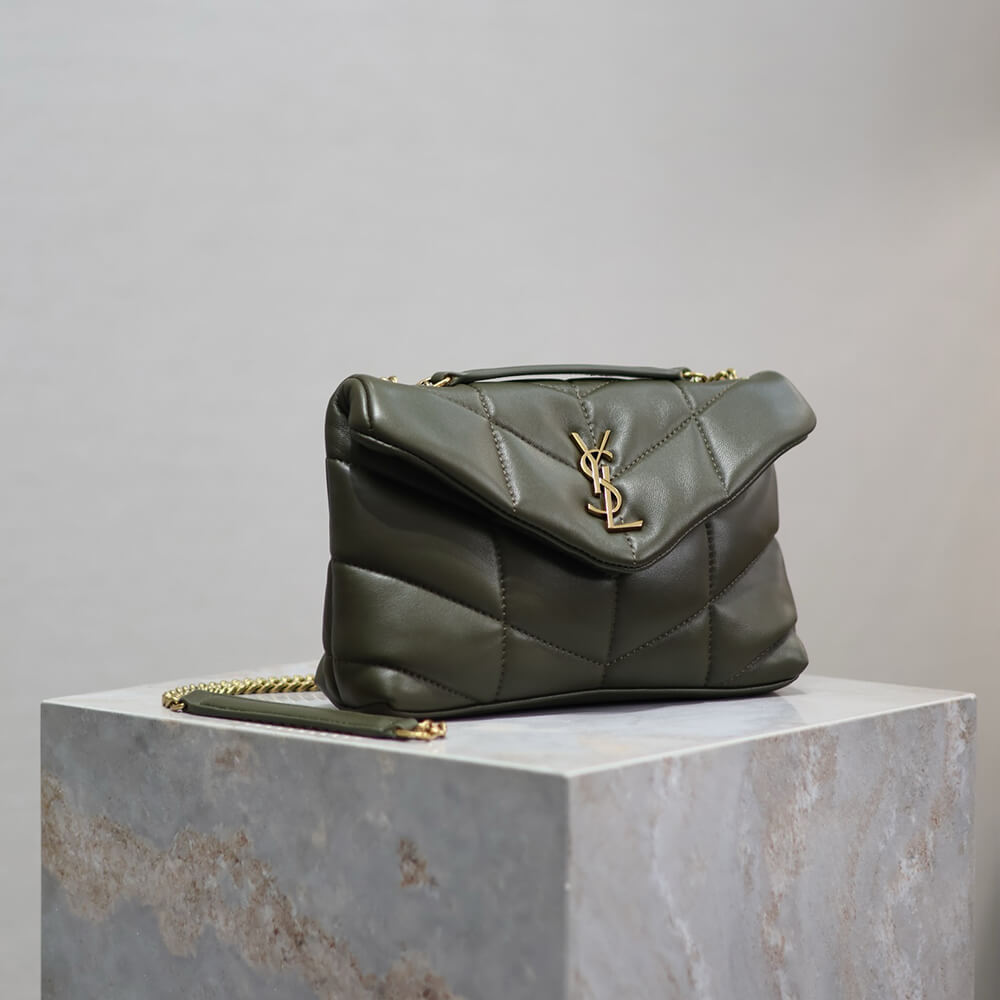 YSL Toy Puffer in lambskin