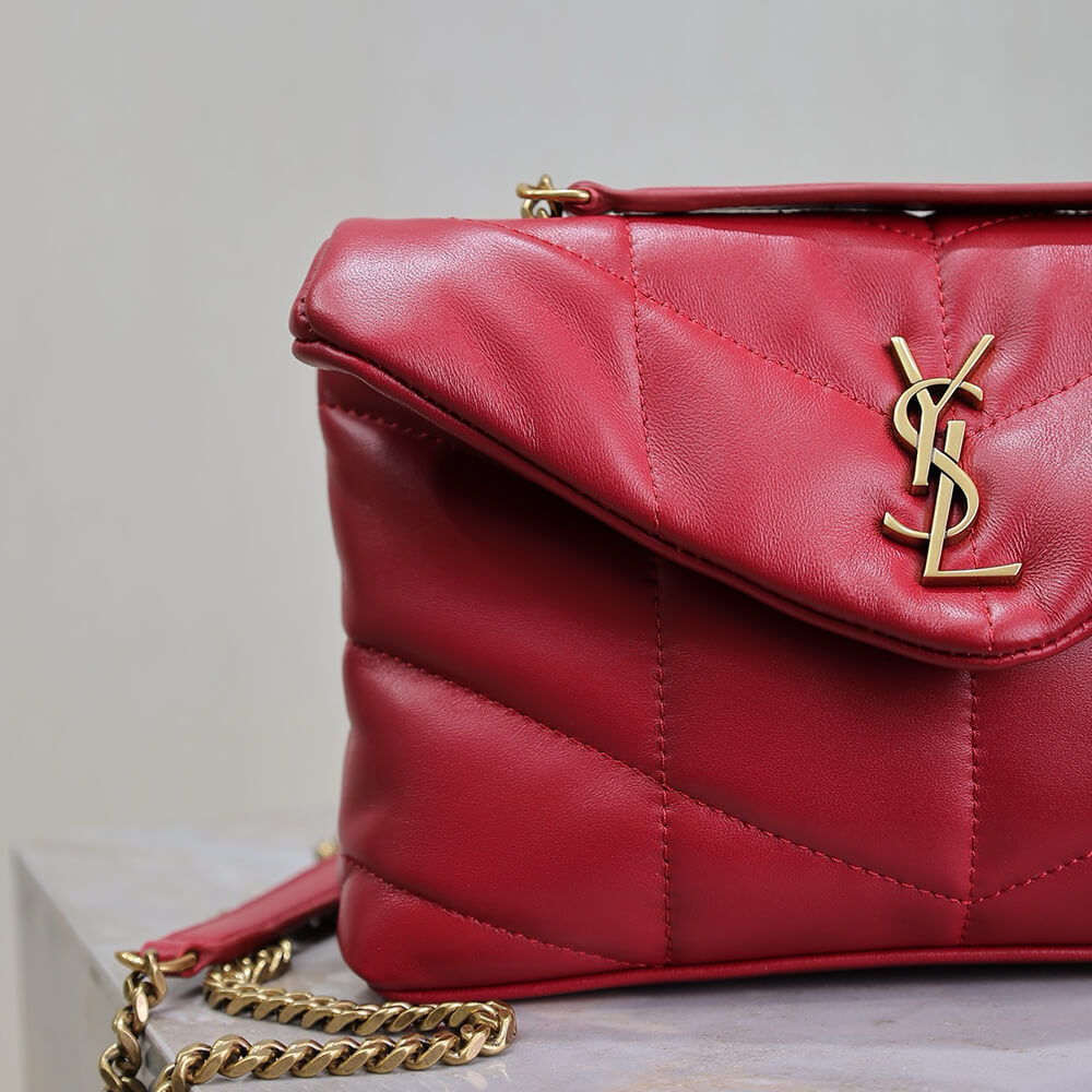 YSL Toy Puffer in lambskin